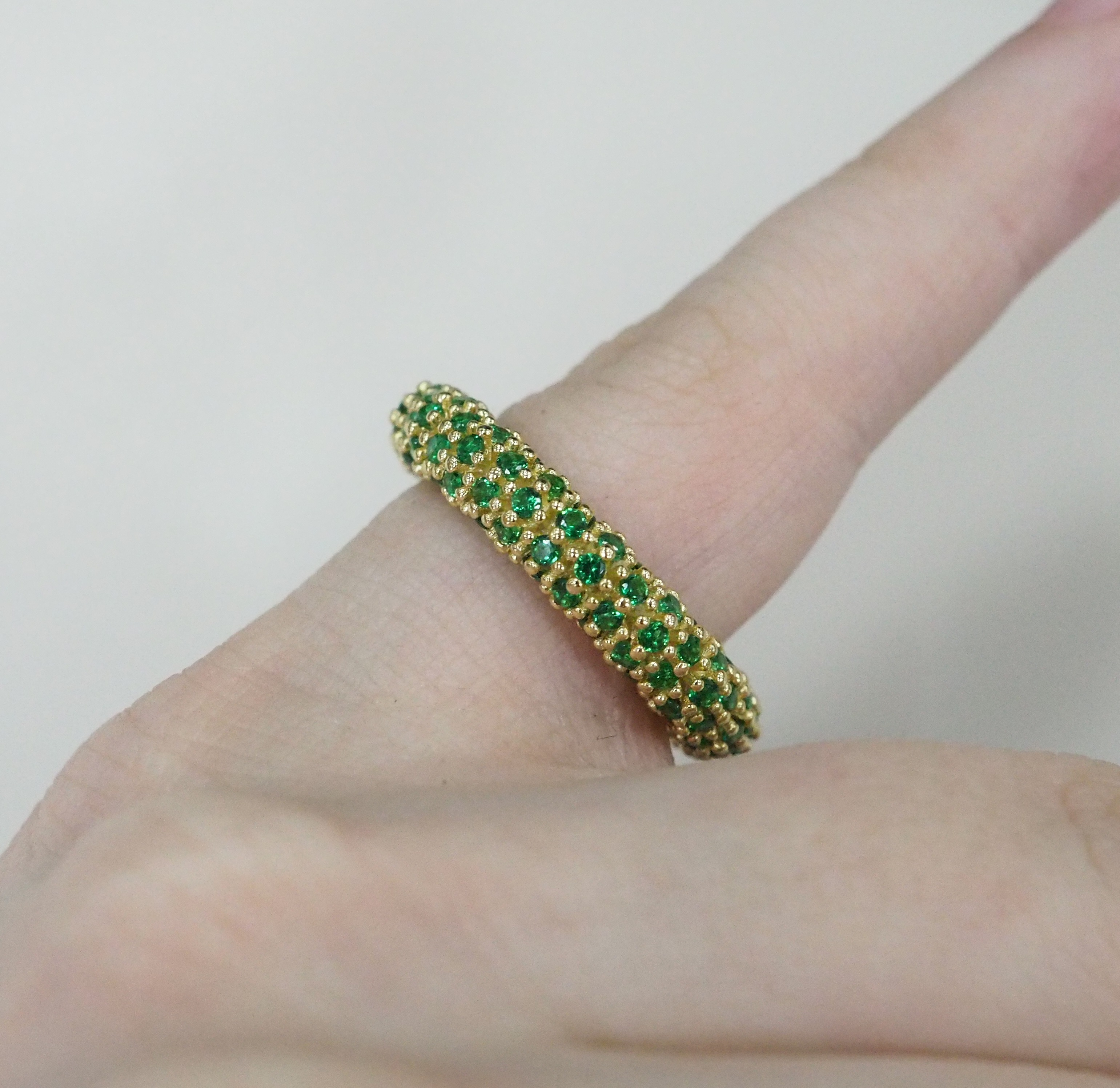 Серебряное кольцо со шпинелью
